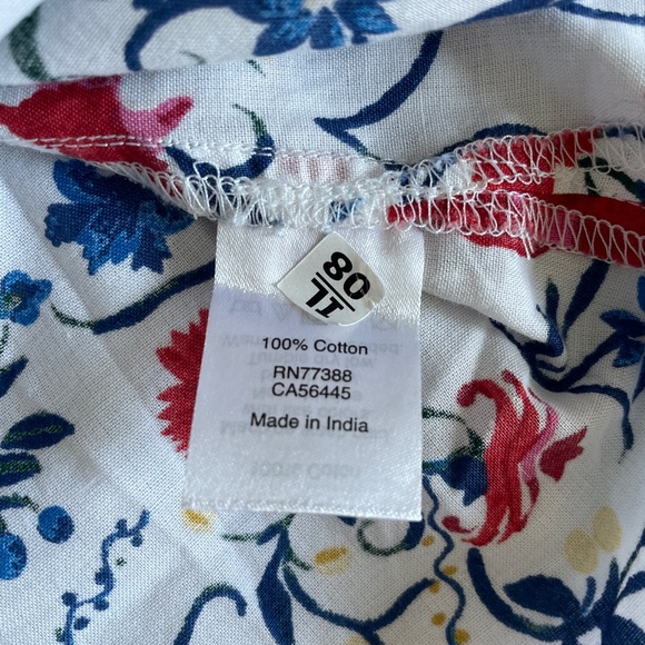 J Crew Floral Print Blouse - Picture 7 of 7